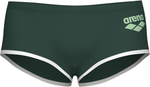 Arena - One Low Waist Short Big Logo - Badehose Gr 10 grün