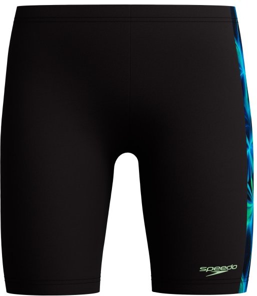 Speedo - Kid's Print Panel Jammer - Badehose Gr 128 schwarz