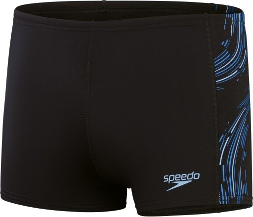 Speedo - Tech Panel Aquashort - Badehose Gr 4 schwarz