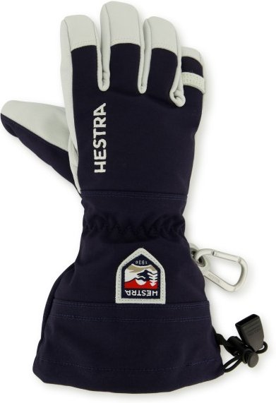 Hestra - Army Leather Heli Ski 5 Finger - Handschuhe Gr 9 blau