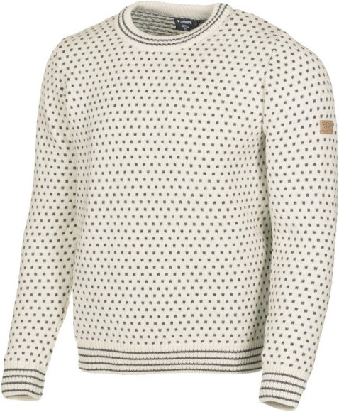 Thumbnail - Ivanhoe of Sweden - Sverre Crewneck - Wollpullover Gr XXL beige