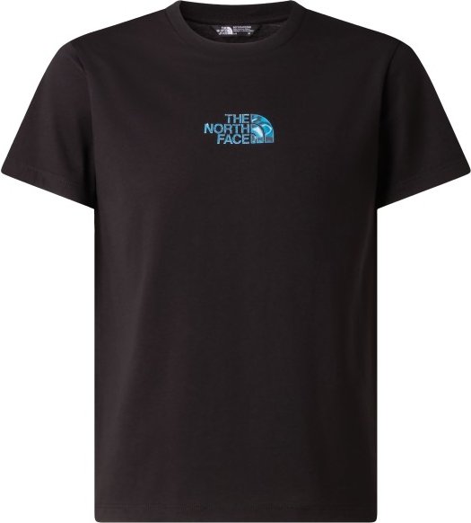 The North Face - Boy's Liquid Logo Reg S/S Tee - T-Shirt Gr L schwarz