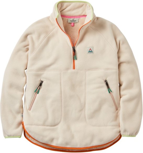 Passenger - Women's Folksy Recycled Sherpa Fleece - Fleecepullover Gr L beige