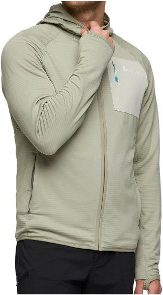 Thumbnail - Cotopaxi - Otero Fleece Full-Zip Hooded Jacket - Fleecejacke Gr S grau
