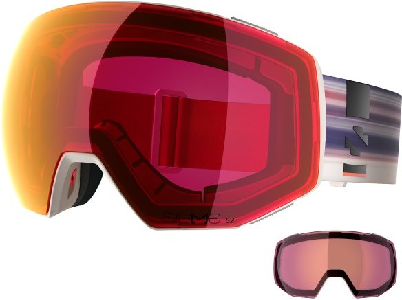 Thumbnail - Salomon - Radium Prime Sigma Cat 2 VLT 20% + Cat 1 VLT 52% - Skibrille rot