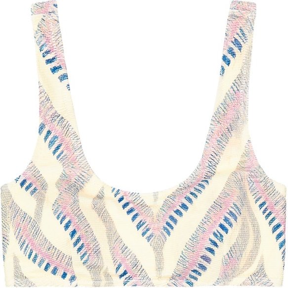 Picture - Women's Wahine Printed Top - Bikini-Top Gr S weiß