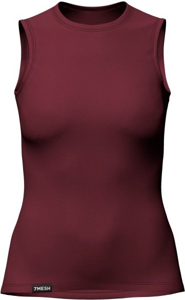 Thumbnail - 7mesh - Women's Ashlu Merino Base Layer Sleeveless - Merinounterwäsche Gr XS rot