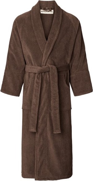 Bongusta - Naram Bathrobe - Bademantel Gr S/M weiß