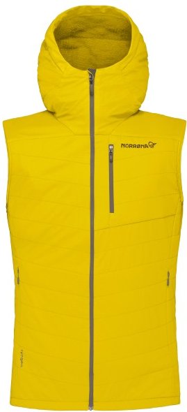 Norrøna - Lyngen Alpha90 Vest - Fleeceweste Gr XL gelb