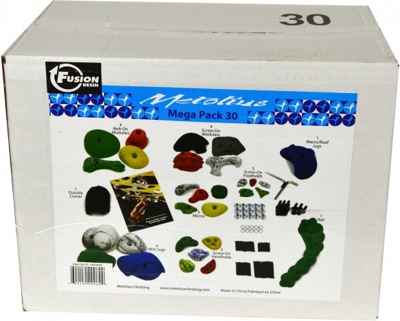 Metolius - Mega Pack 30 - Klettergriffe Gr 30 Holds weiß