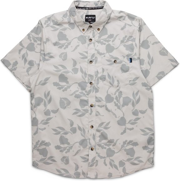 KAVU - River Wrangler - Hemd Gr M grau