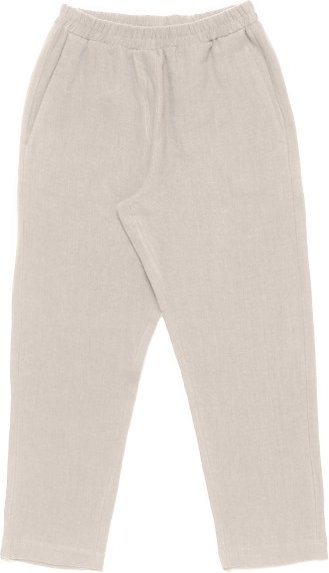 Mazine - Women's Straight Leg Linen Pants - Freizeithose Gr L beige
