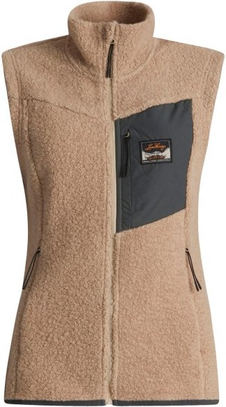 Lundhags - Women's Flok Wool Pile Vest - Wollweste Gr S beige