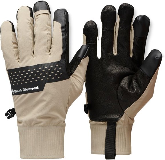 Thumbnail - Black Diamond - Alpine Softshell Gloves - Handschuhe Gr L schwarz/beige