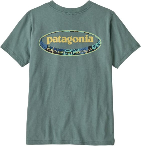 Patagonia - Kid's Graphic - T-Shirt Gr M türkis