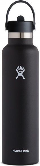 Hydro Flask - Standard Flex Straw Cap - Isolierflasche Gr 621 ml schwarz/grau