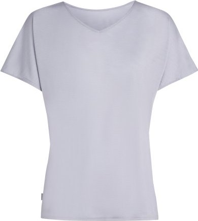 Icebreaker - Women's Drayden Reversible S/S Top - Merinoshirt Gr XS grau