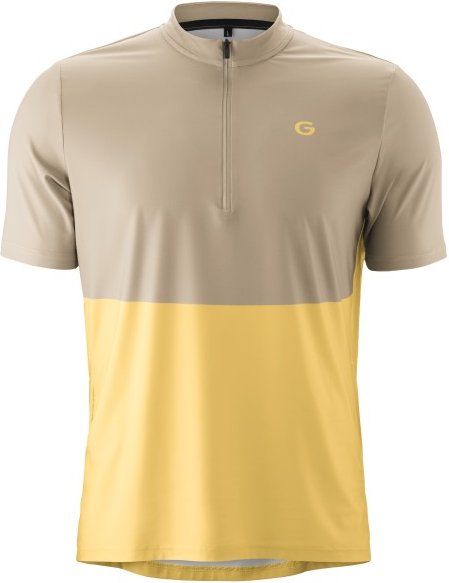 Thumbnail - Gonso - Adventure Jersey Halfzip - Radtrikot Gr 4XL beige