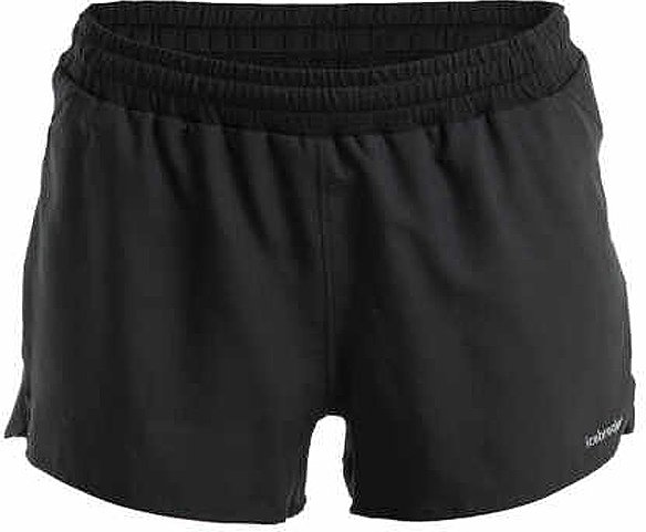 Icebreaker - Women's Merino 125 Zoneknit Speed 3 Shorts - Laufshorts Gr XL schwarz