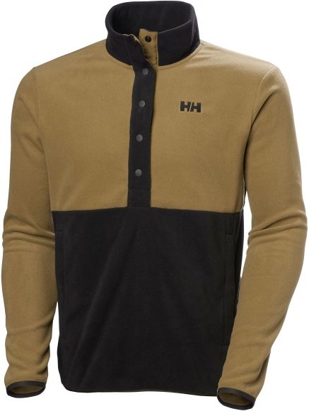 Thumbnail - Helly Hansen - Daybreaker Snap Pullover - Fleecepullover Gr XXL schwarz/braun