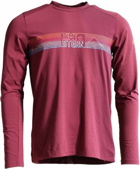 Thumbnail - Zimtstern - Trailflowz Shirt L/S - Longsleeve Gr M rosa/rot