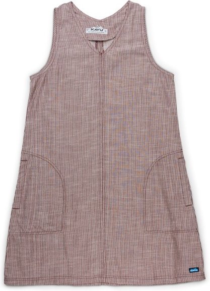 KAVU - Women's Oaxaca - Kleid Gr XL braun