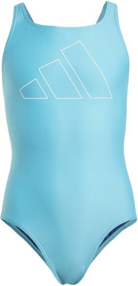 adidas - Kid's Big Bars Suit - Badeanzug Gr 170 blau