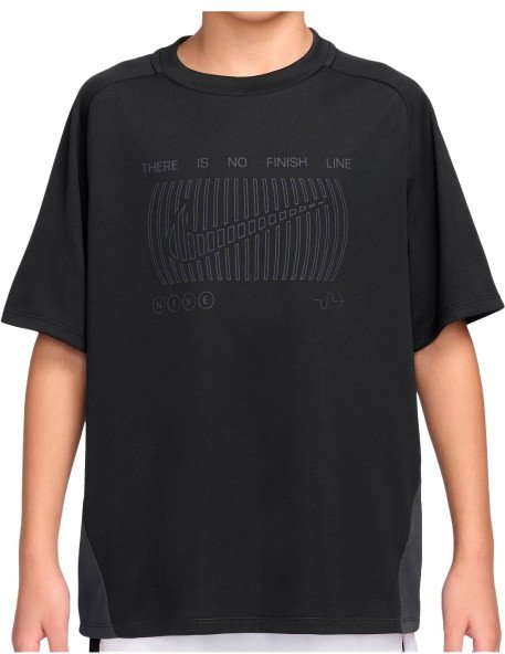 Nike - Boy's Dri-Fit Multi S/S Top Love - T-Shirt Gr S schwarz