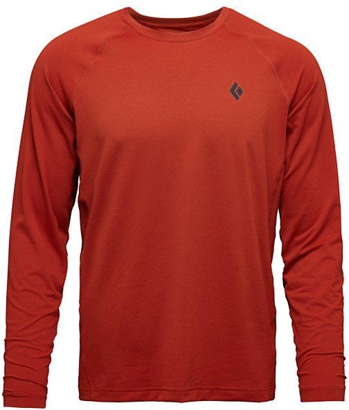 Black Diamond - Alpenglow L/S Crew - Longsleeve Gr S rot