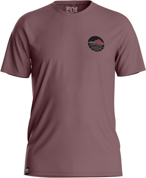 Ortovox - 120 Cool Tec Choose Mountain T-Shirt - Merinoshirt Gr M chestnut
