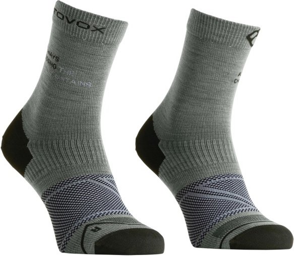 Ortovox - Alpine Light Comp Mid Socks - Wandersocken Gr 45-47 grau