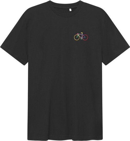 DEDICATED - T-Shirt Stockholm Small Paper Cut Bike - T-Shirt Gr M schwarz