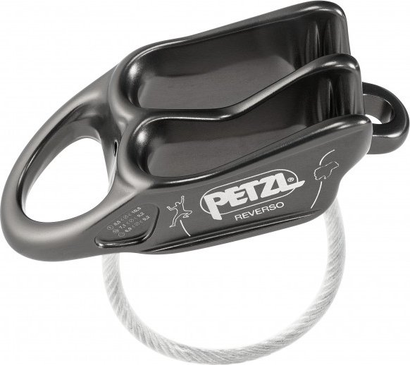 Petzl - Reverso - Sicherungsgerät grau