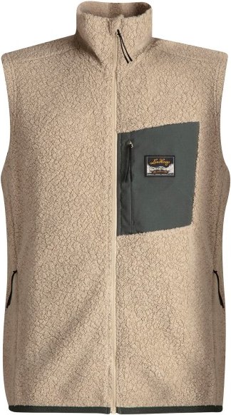 Lundhags - Flok Wool Pile Vest - Wollweste Gr XL beige