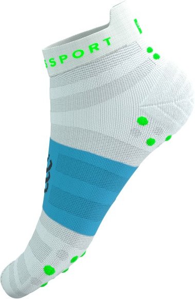 Compressport - Pro Racing Socks V4.0 Ultralight Run Low - Laufsocken Gr T1 - EU 35-38 grau