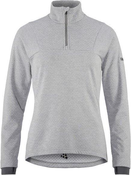 Craft - Women's Core Gain Thermal Midlayer - Fleecepullover Gr L grau
