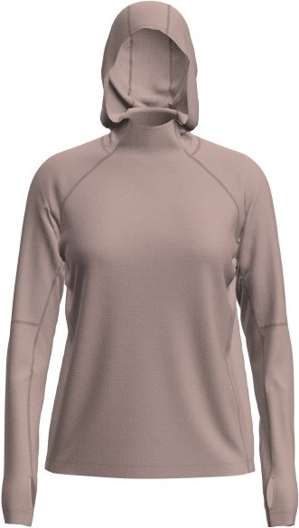 Icebreaker - Women's 150 MerinoFine Ace L/S Hoodie - Merinoshirt Gr S braun