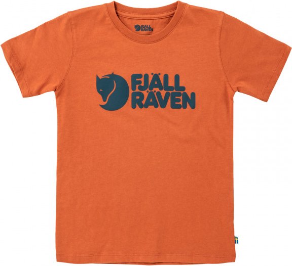 Fjällräven - Kid's Fjällräven Logo T-Shirt - T-Shirt Gr 110 orange