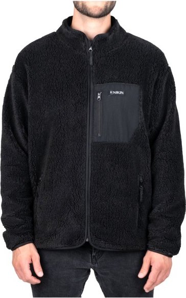 Thumbnail - NIKIN - Treefleece Teddy Jacket - Fleecejacke Gr S schwarz