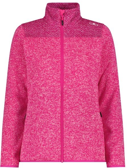 CMP - Women's Jacquard Knitted Jacket - Fleecejacke Gr 34 rosa