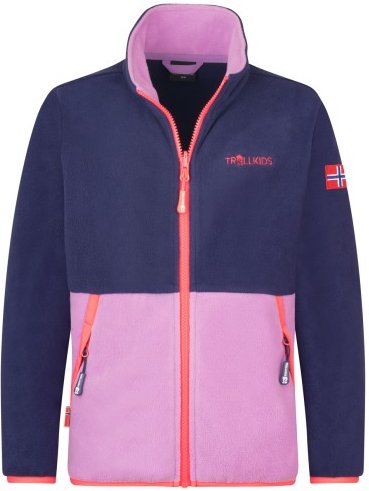 Trollkids - Kid's Storfjord Jacket - Fleecejacke Gr 152 blau