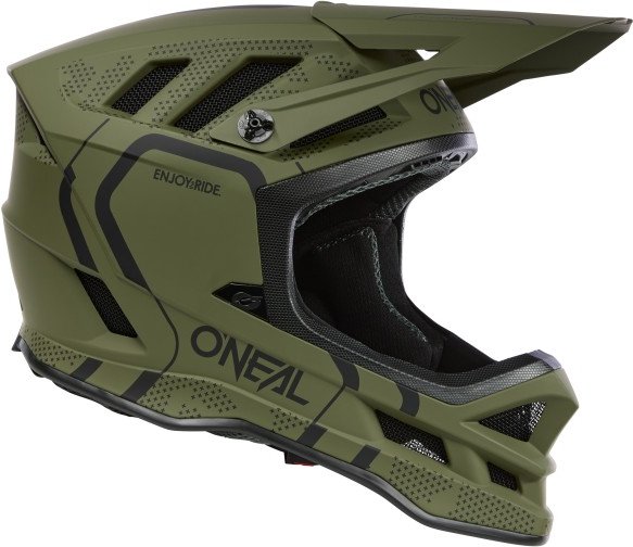 O'Neal - Blade Polyacrylite Helmet Strike - Radhelm Gr XL - 61/62 cm oliv