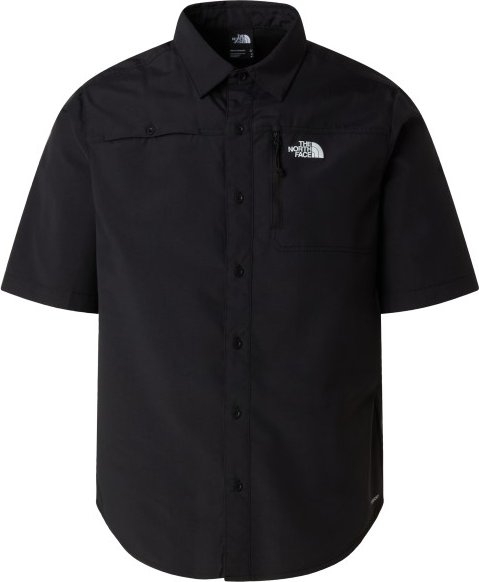 The North Face - Sequoia Short Sleeve Shirt - Hemd Gr L schwarz