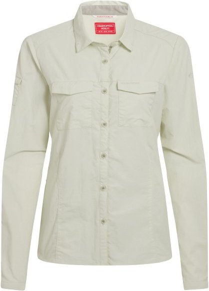 Thumbnail - Craghoppers - Women's Nosilife Adventure Langarm Bluse III - Bluse Gr 44 beige