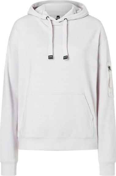 super.natural - Women's Favourite Pocket Hoodie - Merinohoodie Gr XS weiß