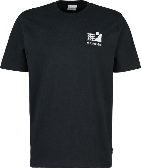 Columbia - Explorers Canyon Back S/S Tee - T-Shirt Gr XL schwarz