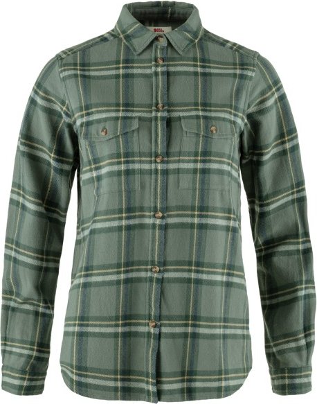 Fjällräven - Women's Övik Heavy Flannel Shirt - Hemd Gr XS oliv
