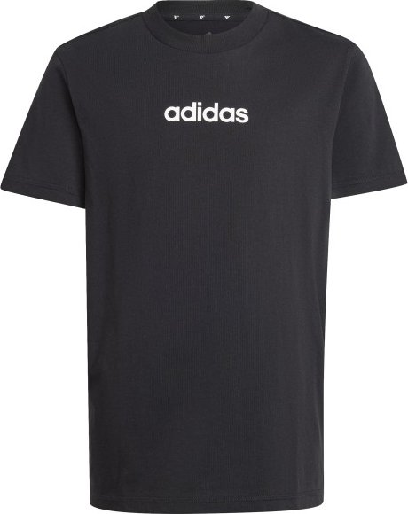 adidas - Kid's Linear Tee 160 - T-Shirt Gr 140 grau/schwarz