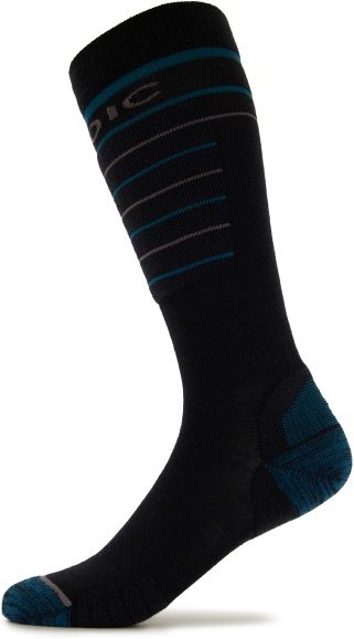 Stoic - Merino Ski Sock - Skisocken Gr 42-44 schwarz