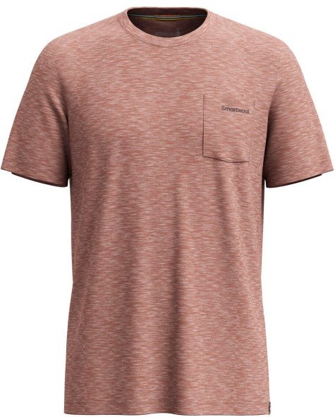 Smartwool - Stag Stare Merino Hemp Blend S/S - Merinoshirt Gr S braun/rosa